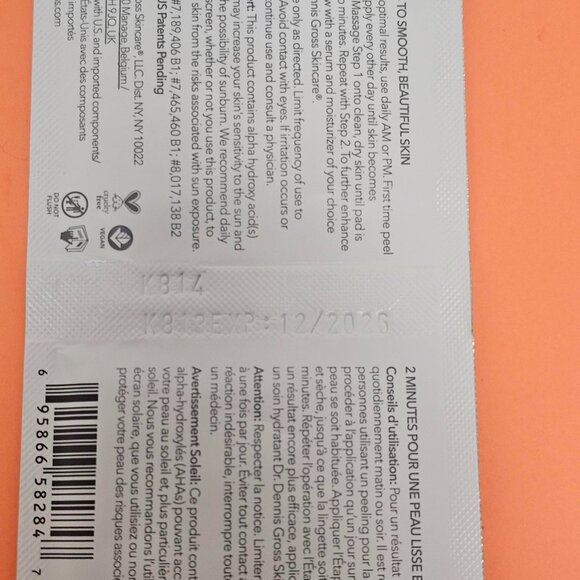 Dr. Dennis Gross Alpha Beta Peel Pads 2 step 10 Universal 10 extra strength - Picture 3 of 3